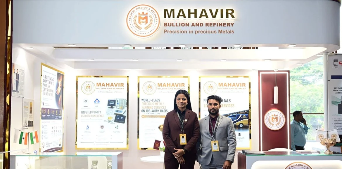 Mahavir booth at the India Gold Conference